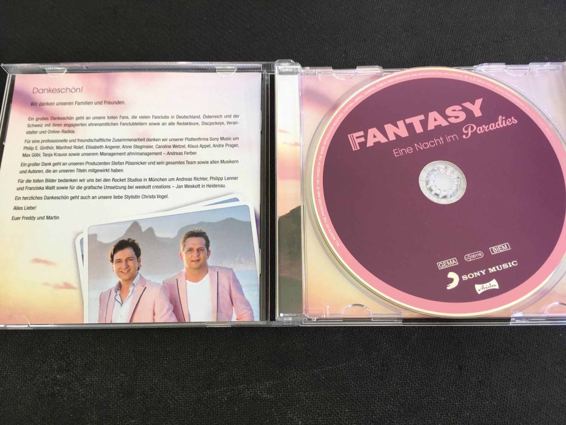 CD: Fantasy - Eine Nacht im Paradies -CD- – Usato da St.Gallen venduto da MedienJoe 1
