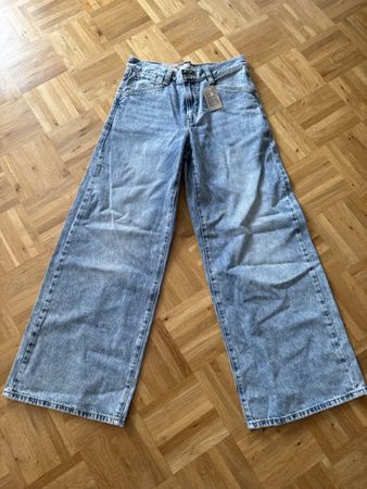 Levi's Jeans 94 Baggy Wide Leg hellblau Grösse 27x31 neu