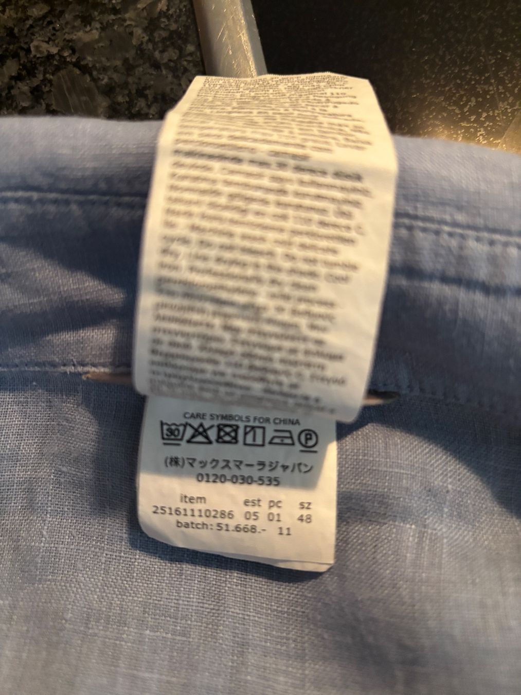 Max Mara Blusen: MM BY MAXMARA Leinenbluse – Gebraucht aus Zürich von STYLEHAUS 7