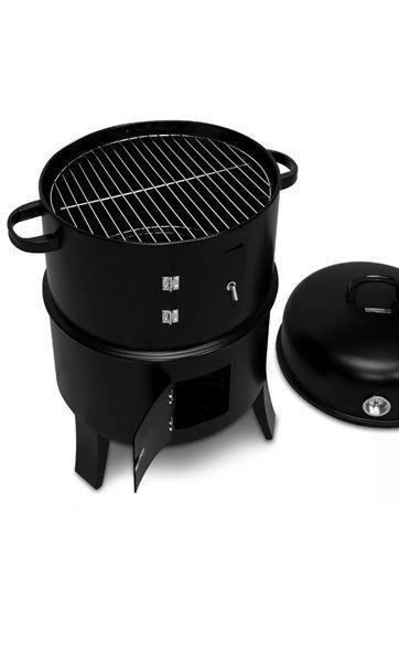 Griglie: +Holzkohlengrill Smoker Räucher – Nuovo e nell'imballaggio originale da Amriswil venduto da JaJa-Express 4