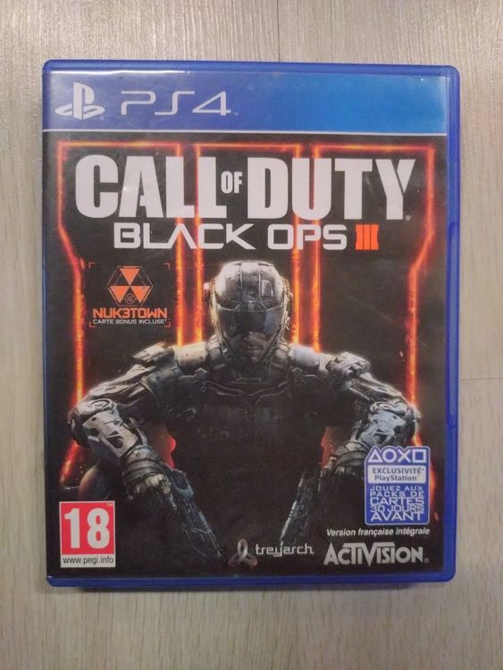 Jeu Call Of Duty: Black Ops 3 – Xbox One – Comme Neuf, Jouable En Français, PEGI 18
