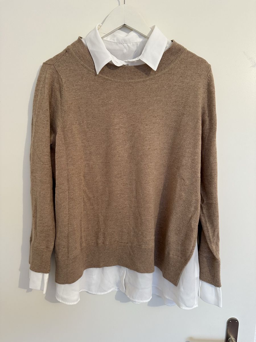Maglioni & Felpe: BLUSEN PULLOVER BEIGE-NEU-GR.L-TOLLES MODELLE – Nuovo (secondo la descrizione) da Baar venduto da hasenfrau15