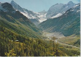 P 236 Zinal, Val d'Anniviers, Gletschersicht, 1955