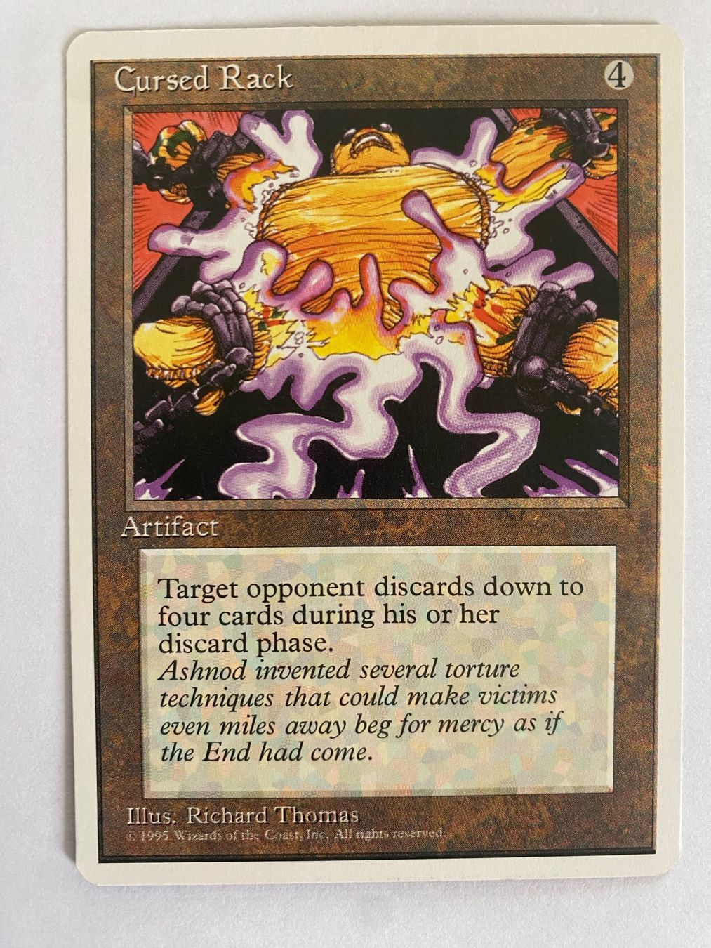 Magic The Gathering Sammelbilder & Trading cards: Cursed Rack - 4th Edition – Gebraucht aus Bonstetten von ddiederichs