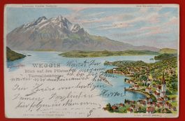 Weggis 1902, Steinmann Litho