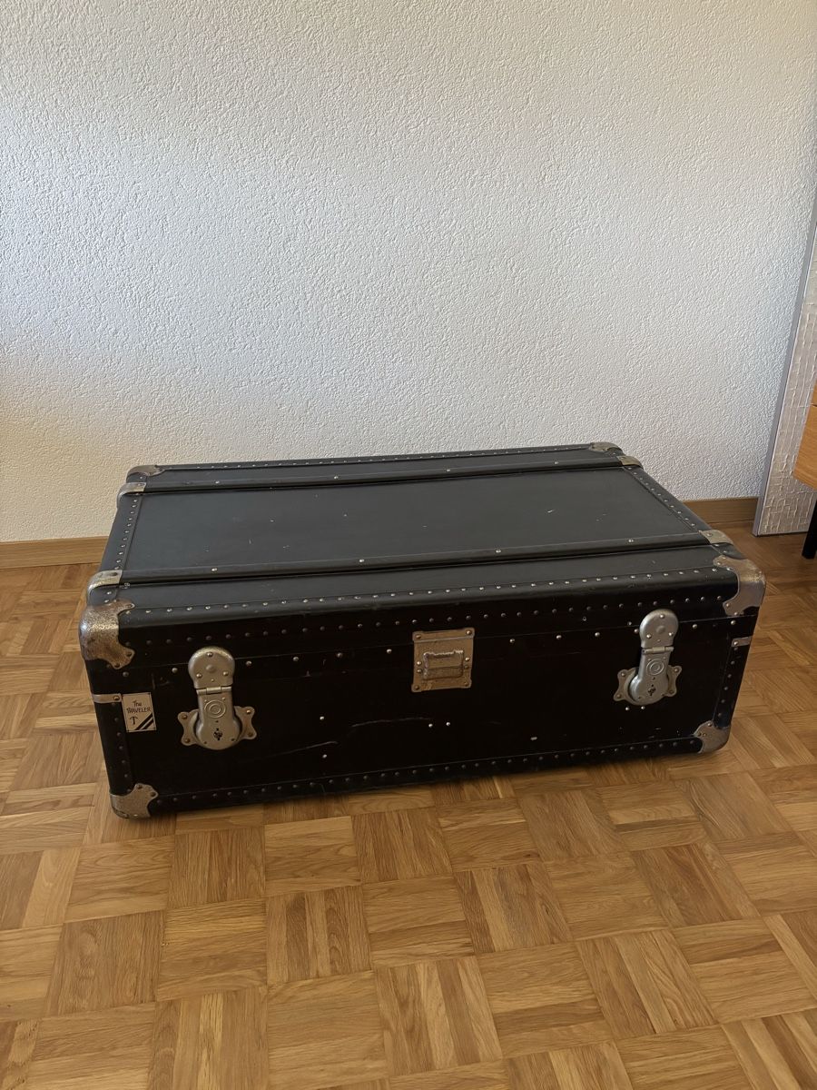 Cassapanche: Antiker Reisekoffer / Truhe – Usato da Bern venduto da agata89