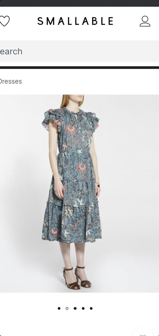 Ulla Johnson Vestiti: Ulla Johnson floral dress US 8 – Usato da Zürich venduto da Enila1977 1