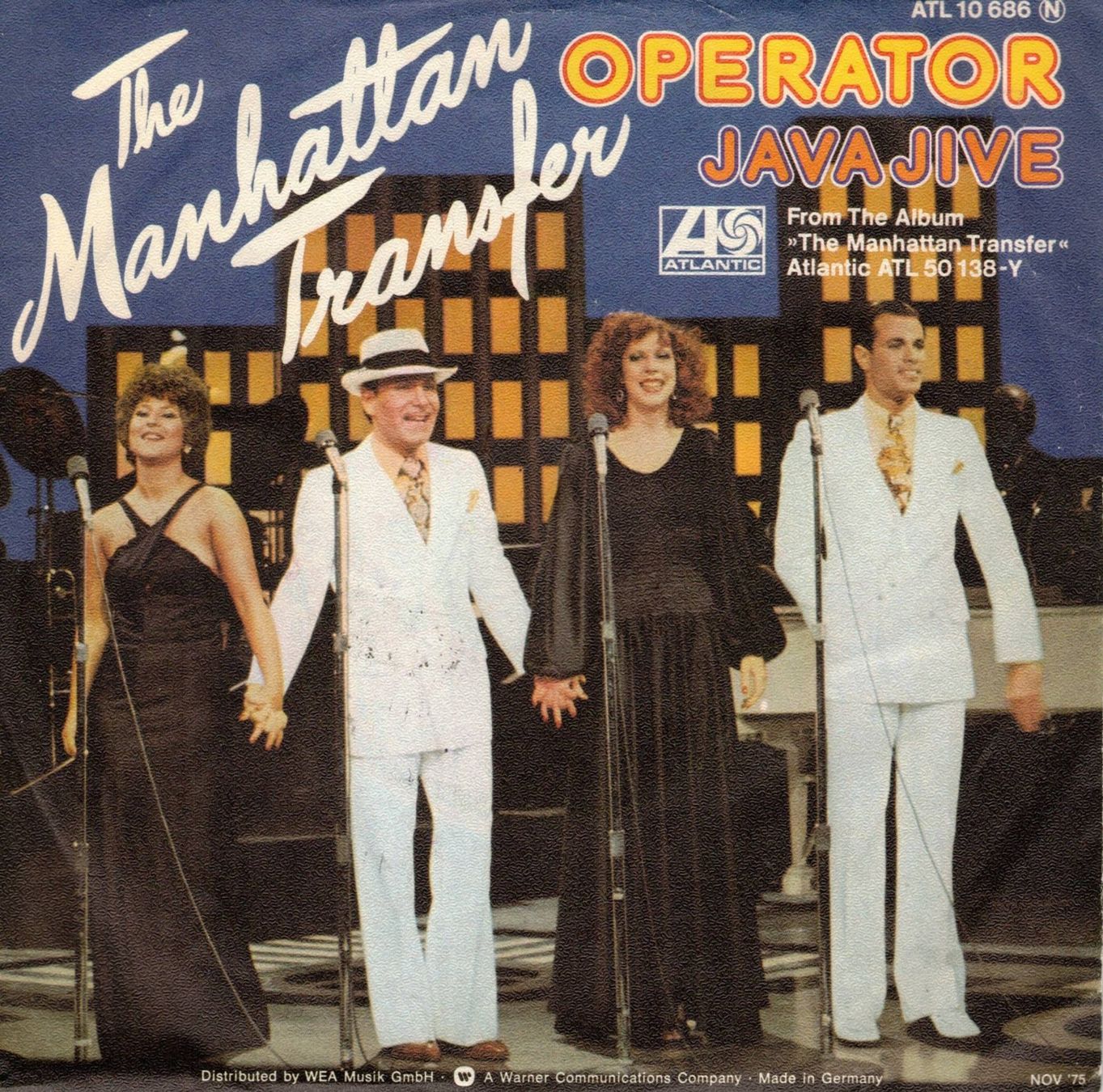 Vinyles: Single7  The Manhattan Transfer  --  Operator – D'occasion à Oberwil (Dägerlen) par thealbum