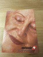 Swissair Postkarte the refreshing Airline ✈️