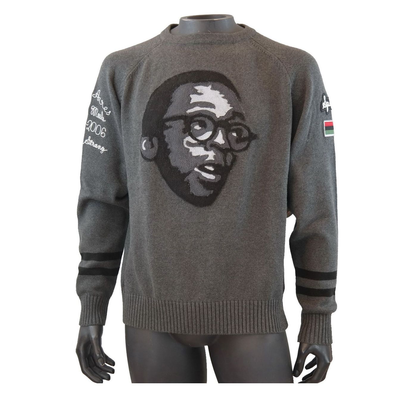 Ecko Pullover & Sweatshirts: Ecko Herren Pullover Strickpull Spike Head grau schwarz/Gr.L – Neu und originalverpackt aus Wohlenschwil von EddieS-Outlet