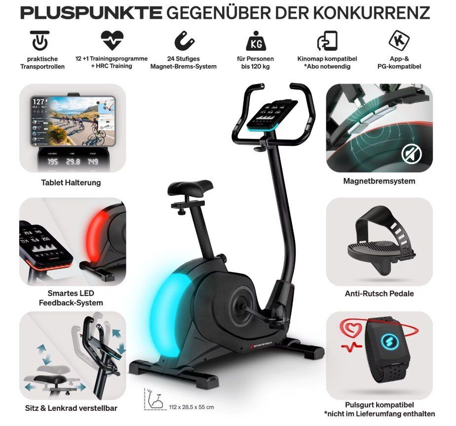 Hometrainer: Ergometer Sportstech ESX600 – Gebraucht aus Burgdorf von Talora 2