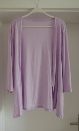 dünnes Jäckchen, Sommerjacke, Gr. L, helles lila, neu