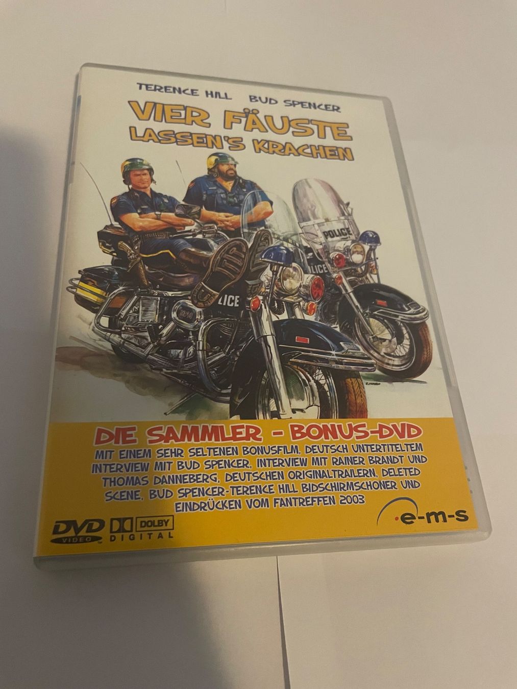 Tutti i DVDs: Vier Fäuste lassen’s krachen – Usato da Winterthur venduto da Cobraforce