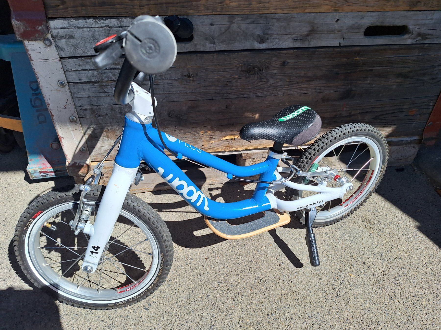 Woom Biciclette: WOOM 1 PLUS -- 14 INCH – Usato da Huttwil venduto da Kunterbuntli
