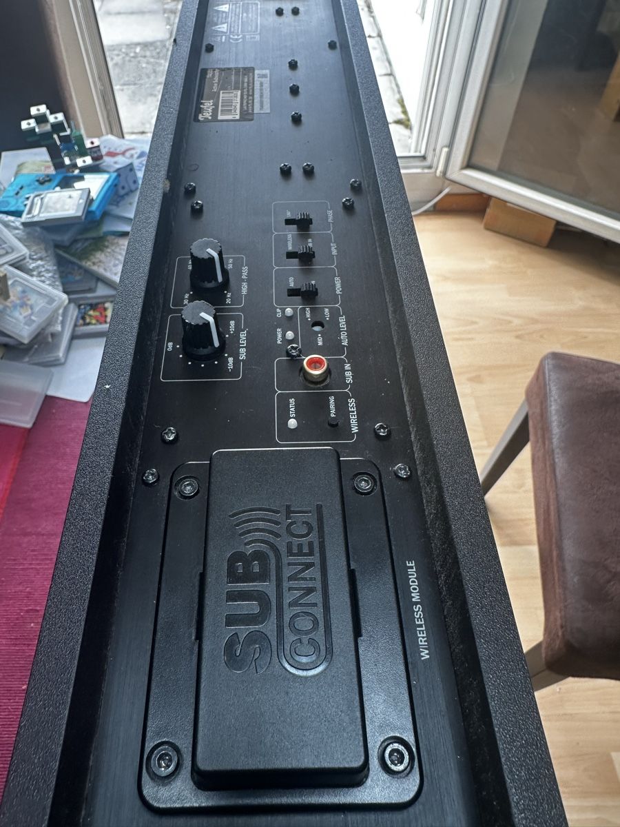 Teufel Casse acustiche: Teufel Flachsubwoofer T-4000 mit Wireless-Modul – Usato da Zürich venduto da deftwow 2