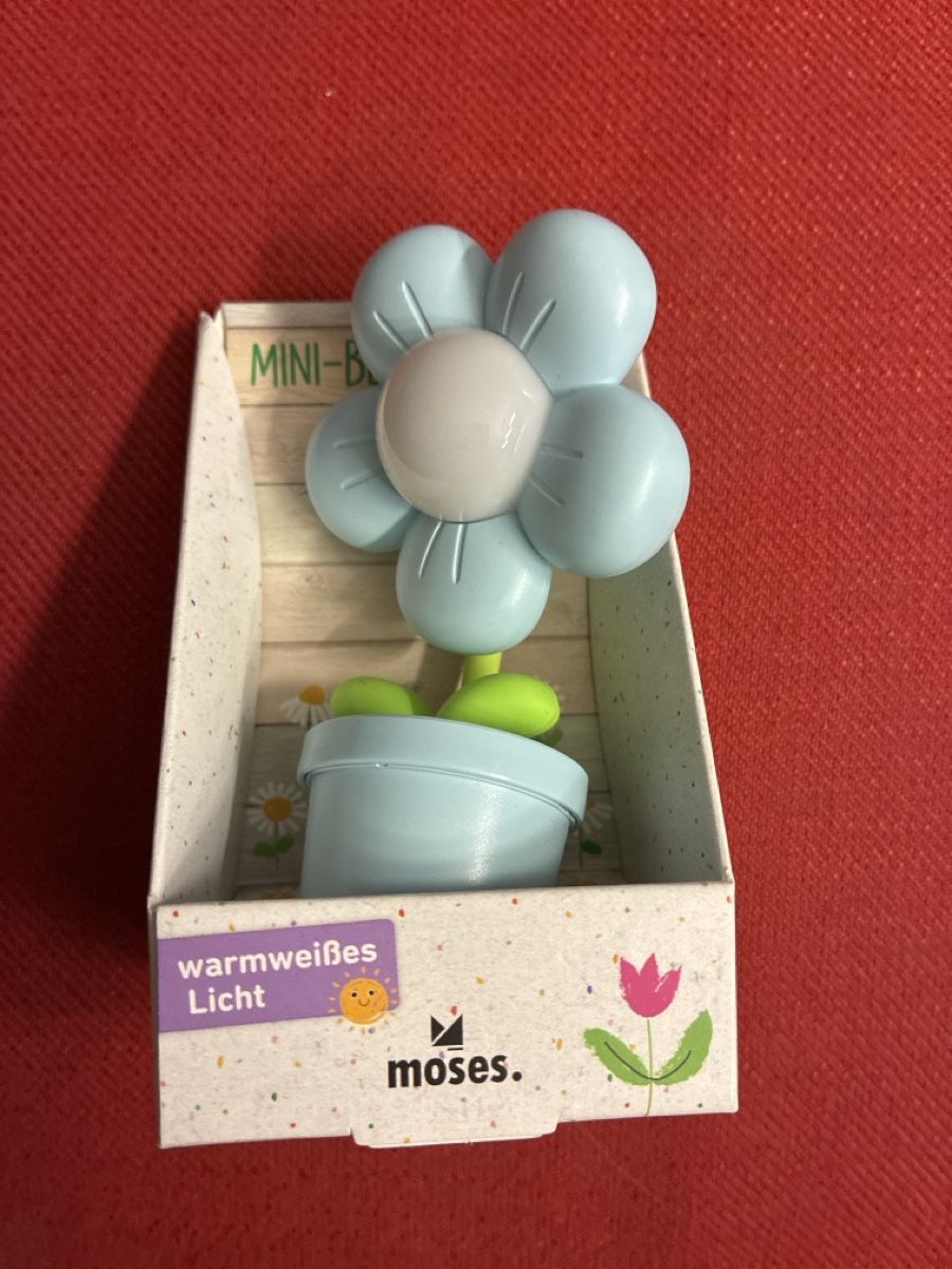 Lampade: Mini-Blumenlampe von moses – Nuovo e nell'imballaggio originale da Wädenswil venduto da Gmaj0re