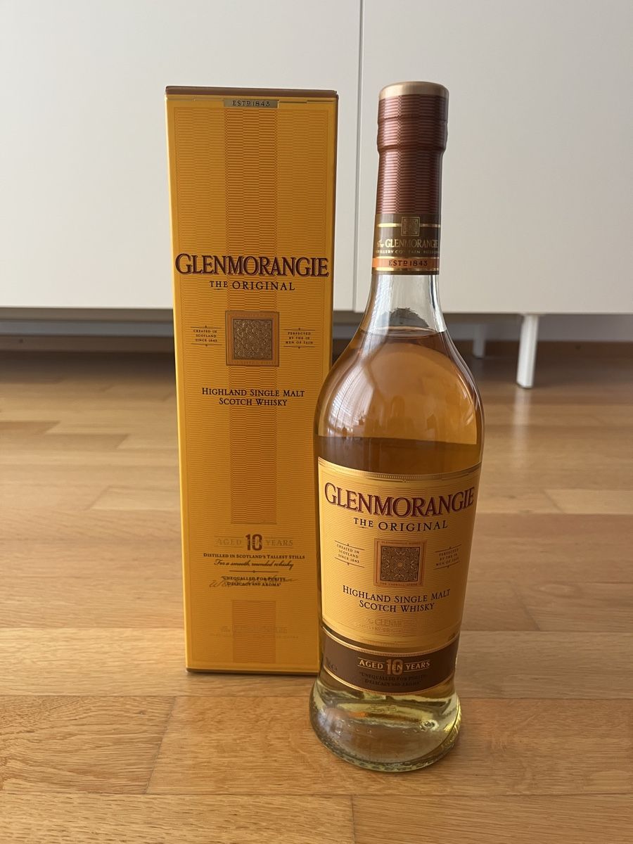 Glenmorangie Bevande alcoliche: Glenmorangie Highland Single Malt 10y – Nuovo e nell'imballaggio originale da Zürich venduto da justkimye