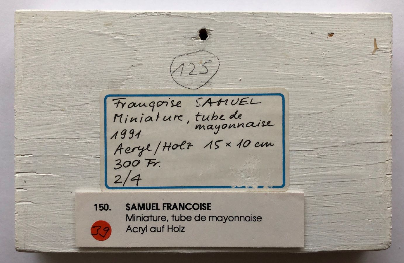 Dipinti: Miniaturbild von Françoise Samuel – Usato da Uster venduto da RenatoEliza 1