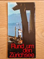 Alter Reiseprospekt "Rund um den Zürichsee"