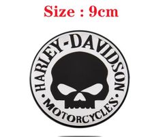 Sticker Alu Harley Davidson Black