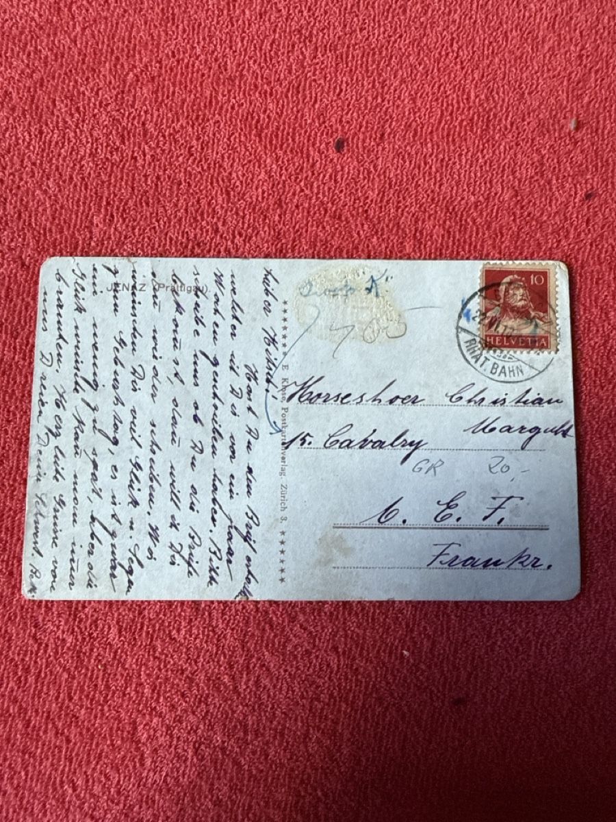 Cartoline postali: Ak Jenaz rar!!! – Usato da St. Antönien venduto da and_75rc 1