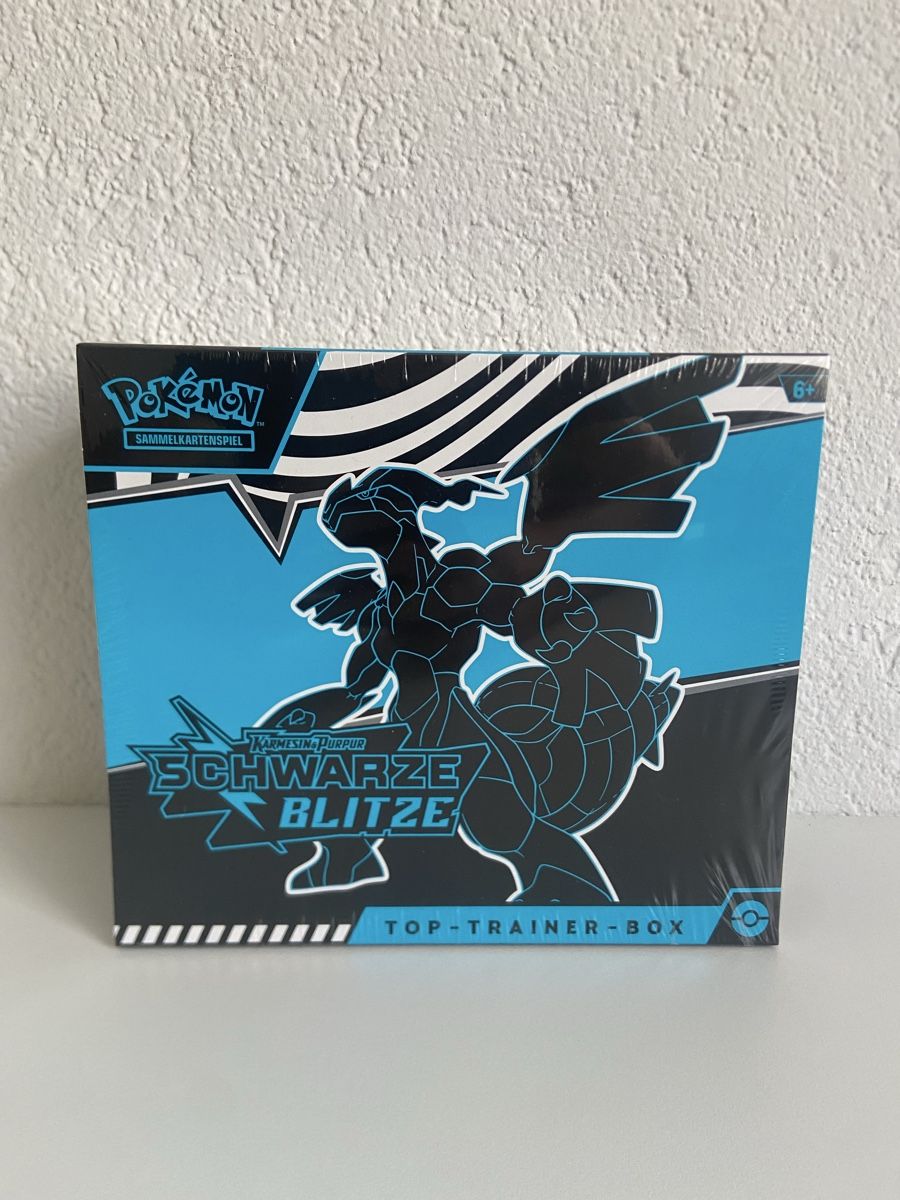 Pokémon Carte collezionabili: pokemon schwarze blitze top trainer box – Nuovo e nell'imballaggio originale da Stäfa venduto da JamesO03