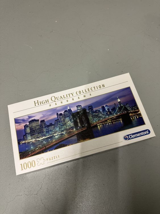 Clementoni Puzzle New York Panorama, 1000 Teile (Gebraucht) in ...