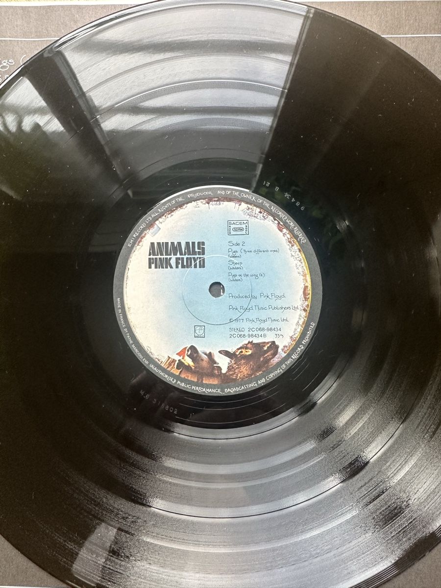 Schallplatten: Pink Floyd Animals LP – Gebraucht aus Zürich von marcochreis5 7