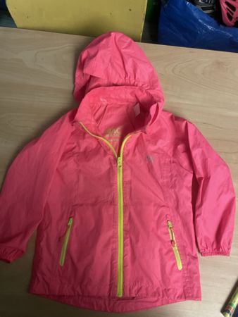 Pinke Mini Mac Regenjacke, Gr. 2-4 Jahre