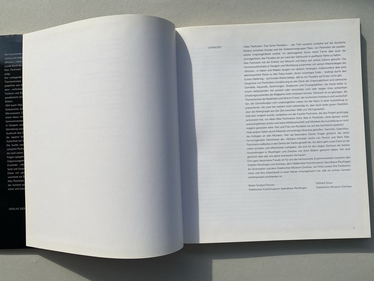 Libri: Max Pechstein "Das ferne Paradies" Buch Kunst – Usato da Zürich venduto da lesgarcons 1