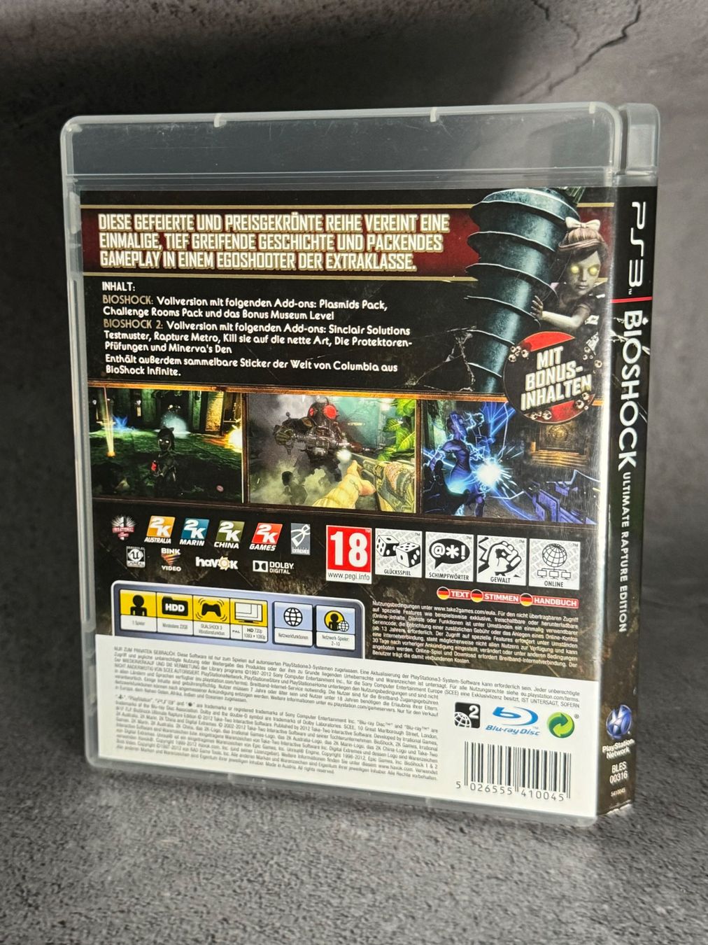 Giochi: BioShock / BioShock 2: Ultimate Rapture Edition [PS3] – Usato da Niederwil SO venduto da BlueSonic 1