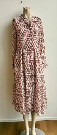 Chloé Stora Midikleid / Maxikleid Floral Gr. 36