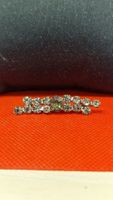 Vintage Brosche mit Strasssteinen, Modeschmuck, Top!