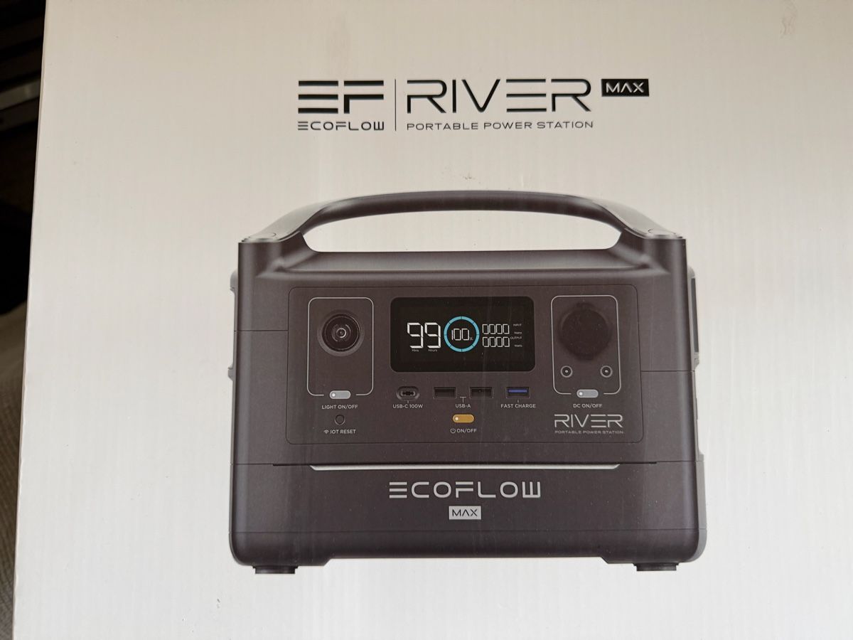 Ecoflow Dispositivi a energia solare: EcoFlow River Max Powerstation mit Solarpanel  – Usato da Kloten venduto da Thobu1