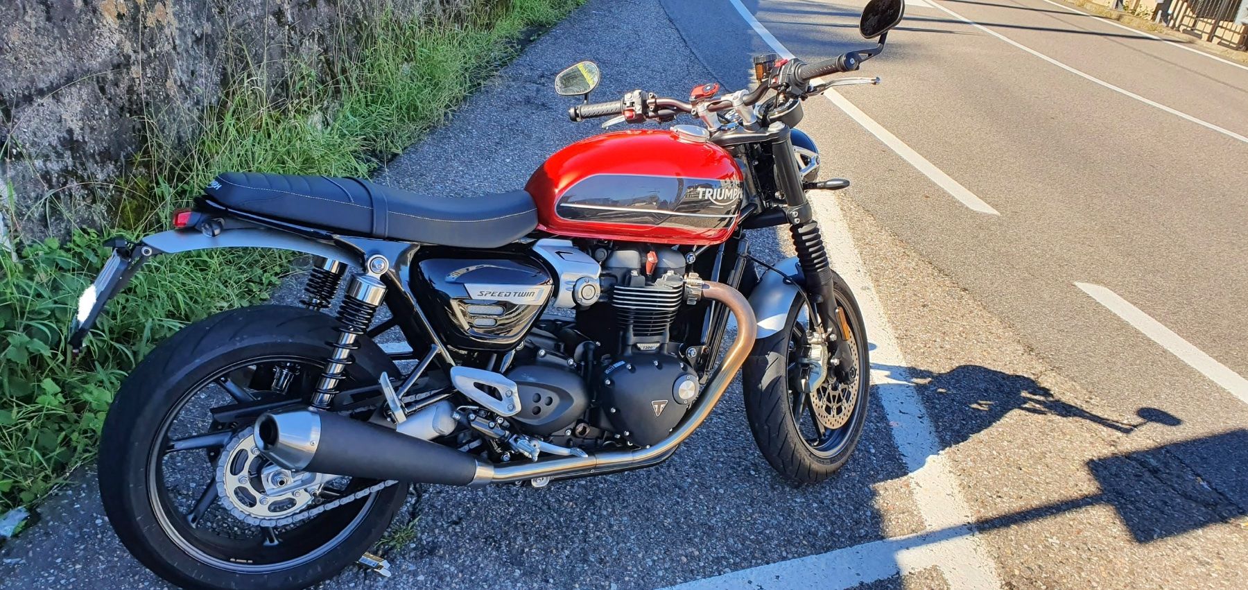 Triumph Altro: Triumph Speed Twin 1200 appena collaudata – Usato da Lumino venduto da mau_rw9n