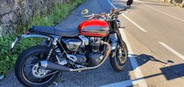 Triumph Speed Twin 1200 appena collaudata