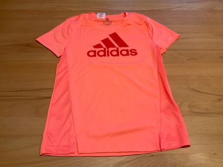 Kinder-Gymnastik Sport Shirt von adidas Gr 164 pink