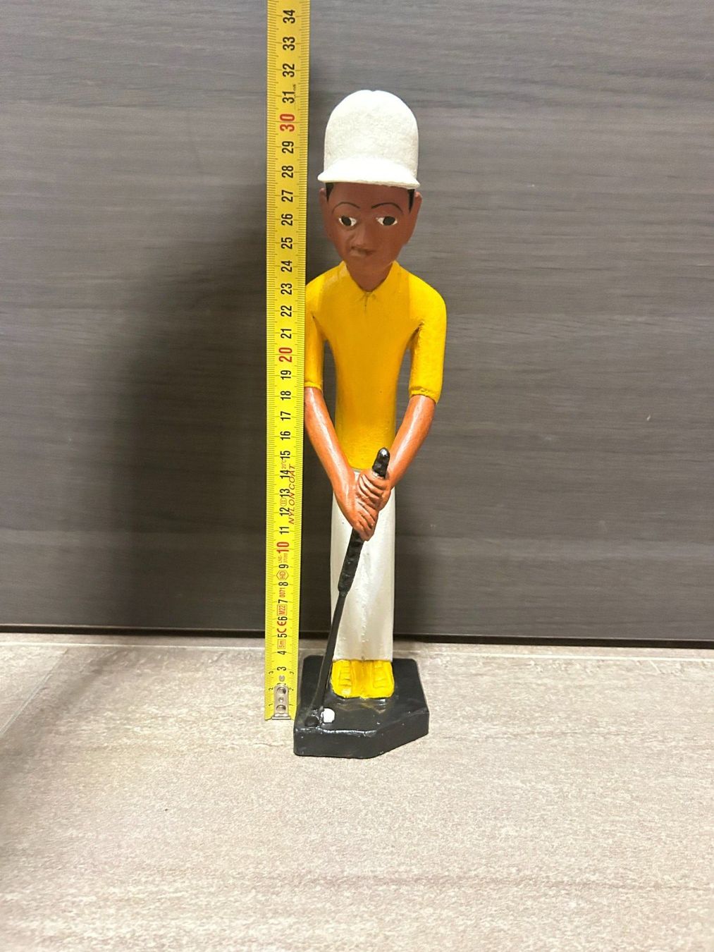 Figuren: Statuette Baule Tribe African Golfer – Gebraucht aus Lausanne von Weber1007 5