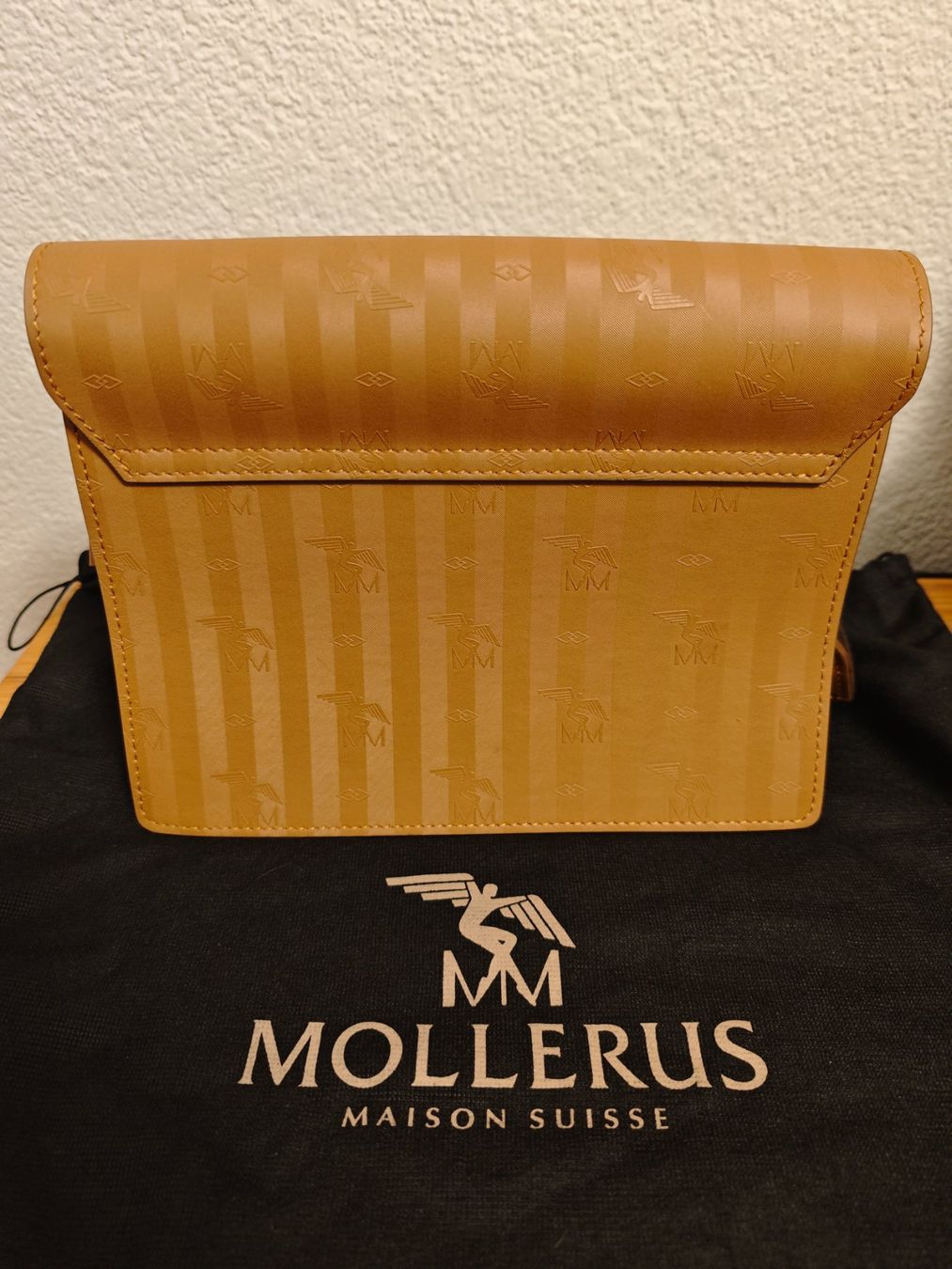 Maison Mollerus Borse da donna: Umhängetasche Maison Mollerus Melide Braun – Usato da Gunzgen venduto da 0Aurin0 4