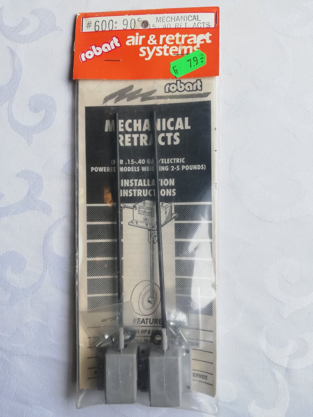 RC Modellbau: Robart Mechanisches Einzieh-Hauptfahrwerk – Neu und originalverpackt aus Flüh von AMS-Modellbau