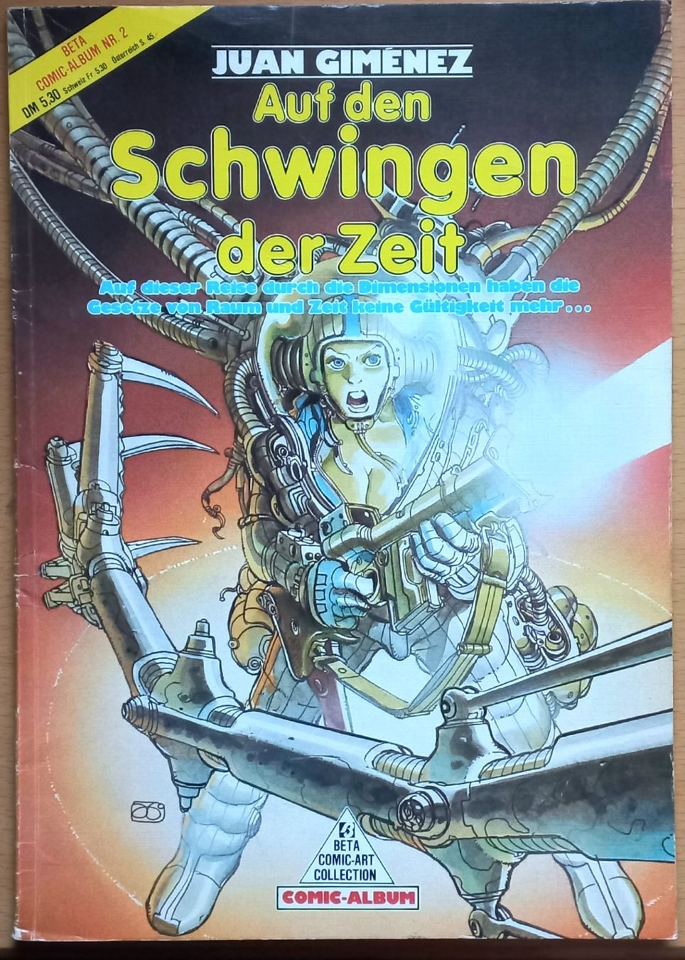 Comics: Comic - Auf den Schwingen der Zeit – Gebraucht aus Niederuzwil von lubimaja
