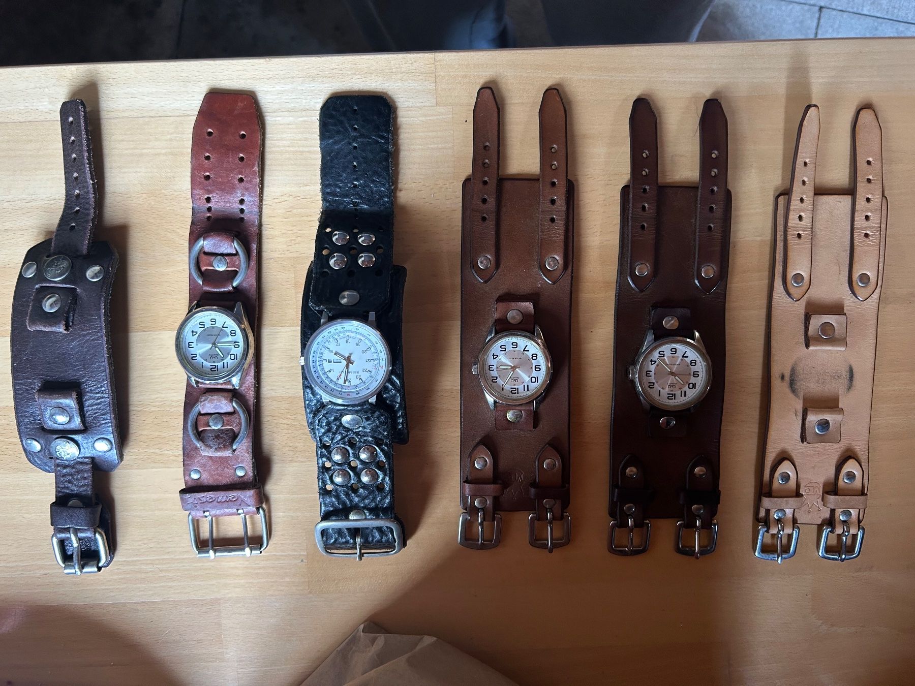 Orologi: Lederarmband Uhren sammlung – Usato da Reichenburg venduto da Be-nice 3