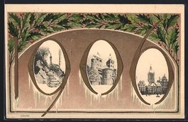 Trier, Ansichten der Stadt in der Jahres