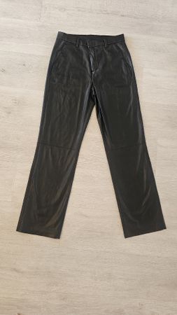 Schwarze Lederhose Gr. M, Vero Moda