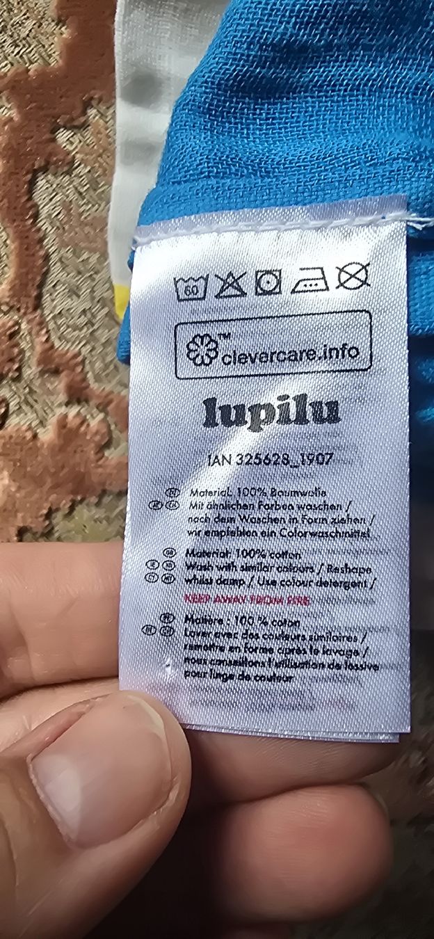 Pasti del neonato: Lupilu 3er Pack Spucktücher/ Nuschi – Nuovo (secondo la descrizione) da Geuensee venduto da Megi45 1