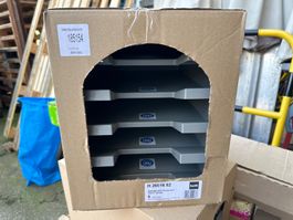 neue Briefablage, 5Stk. in grau