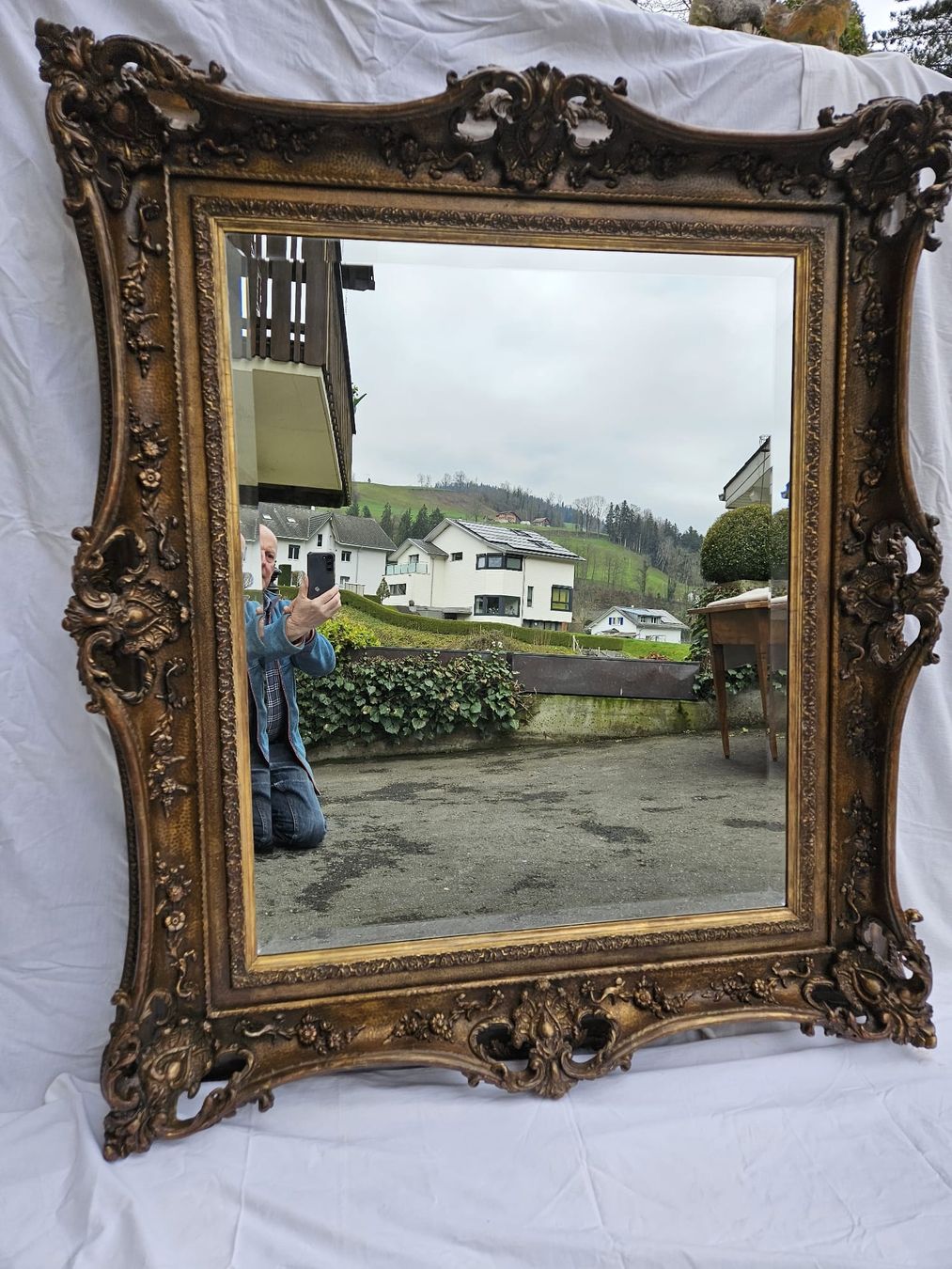 Spiegel: Antiker Wandspiegel /gross – Gebraucht aus Werthenstein von Marsche1