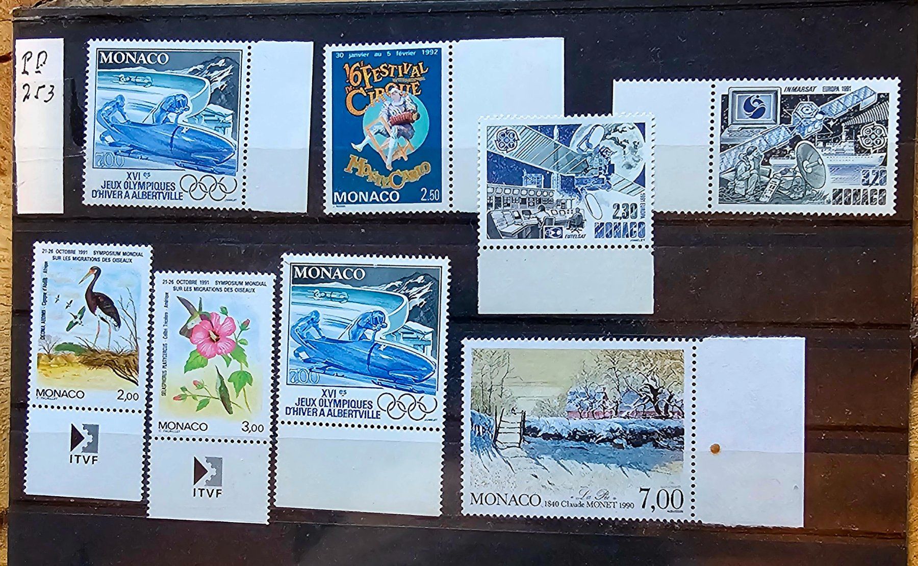 Alle Briefmarken: MONACO timbres neufs ** 1990-92 – Neu (gemäss Beschreibung) aus Les Valettes von Nuba1