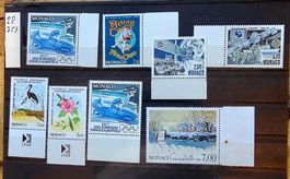 MONACO timbres neufs ** 1990-92
