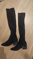 Bottes hautes noires Stradivarius, taille 39 (cuissardes)